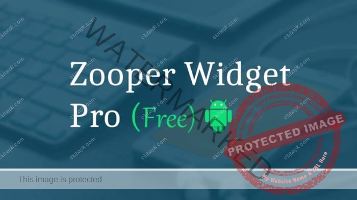 download template zooper widget pro bismillah